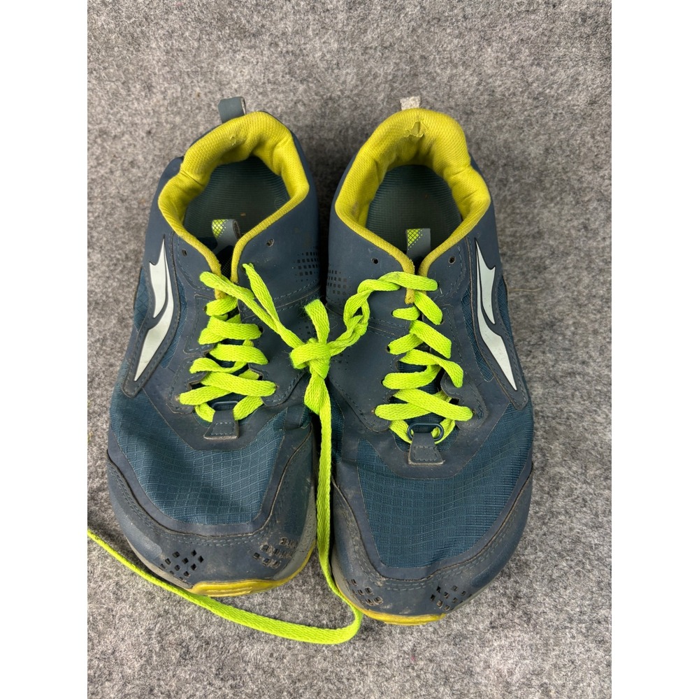 Altra‎ Lone Peak 5 Trail Running Shoes Mens 8 Blue Green Zero Drop AL0A4VQE408 - Picture 4 of 8